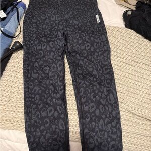 Gymshark Black Leopard Print Leggings
